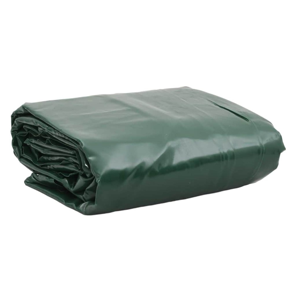vidaXL Μουσαμάς Πράσινος 5 x 6 μ. 650 γρ./μ²