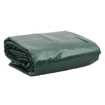 vidaXL Μουσαμάς Πράσινος 5 x 6 μ. 650 γρ./μ²