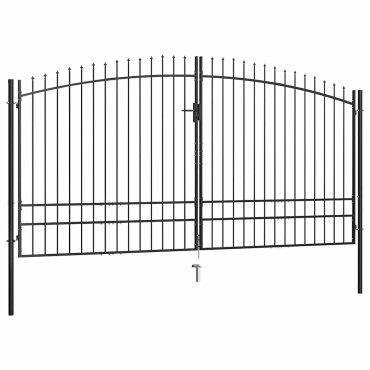 vidaXL Πόρτα με Διπλή Πόρτα Woerden με Κορυφή Λόγχης 400x249,5 εκ.