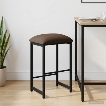vidaXL Μπαρ σκαμπό Taupe 40x32x74cm Επεξεργασμένο Ξύλο