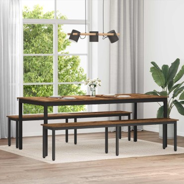 vidaXL παγκάκι Παλιό ξύλο 200x35x45cm Επεξεργασμένο Ξύλο