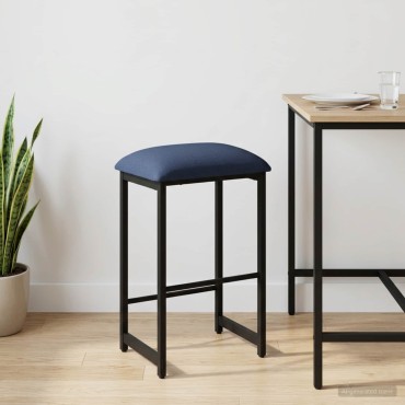 vidaXL Μπαρ σκαμπό Μπλε 40x32x64cm Επεξεργασμένο Ξύλο