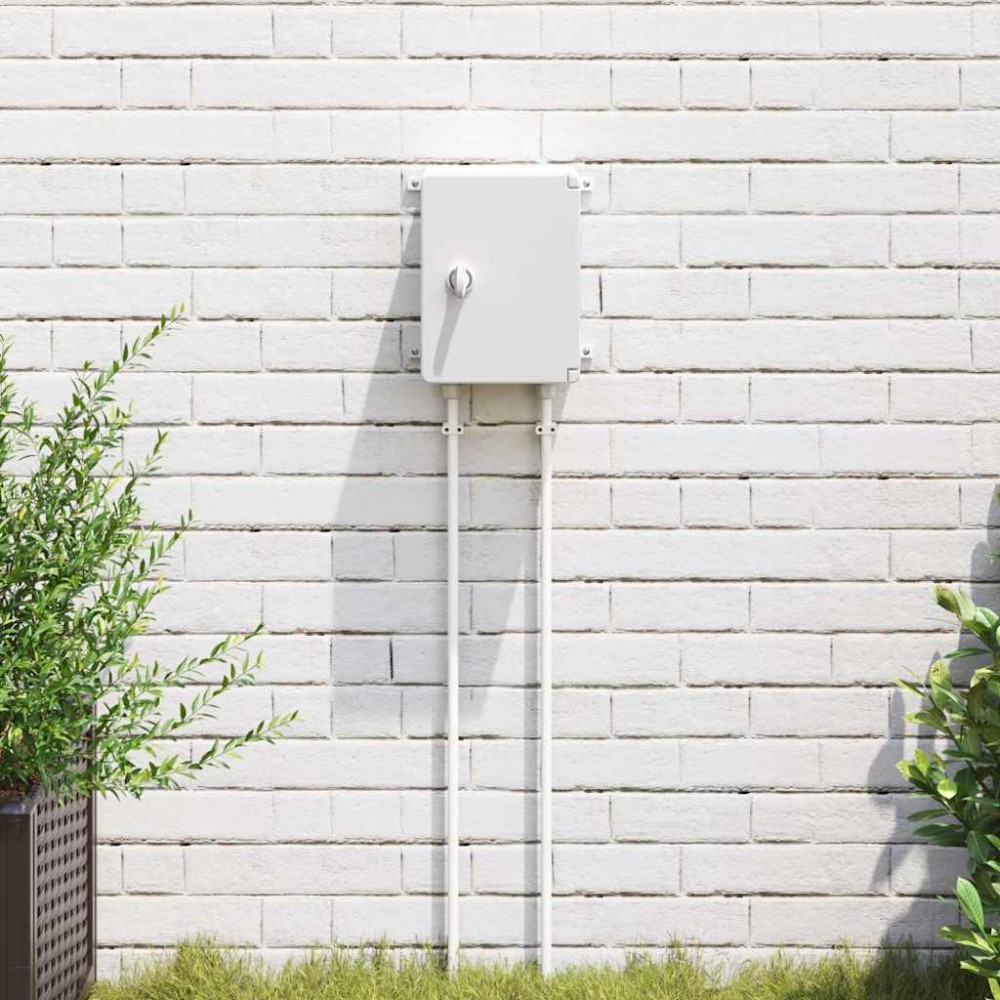 vidaXL Ντουλάπι Ελέγχου Γκρι 25 x 13 x 24 εκ ΑΒΣ Πλαστικό