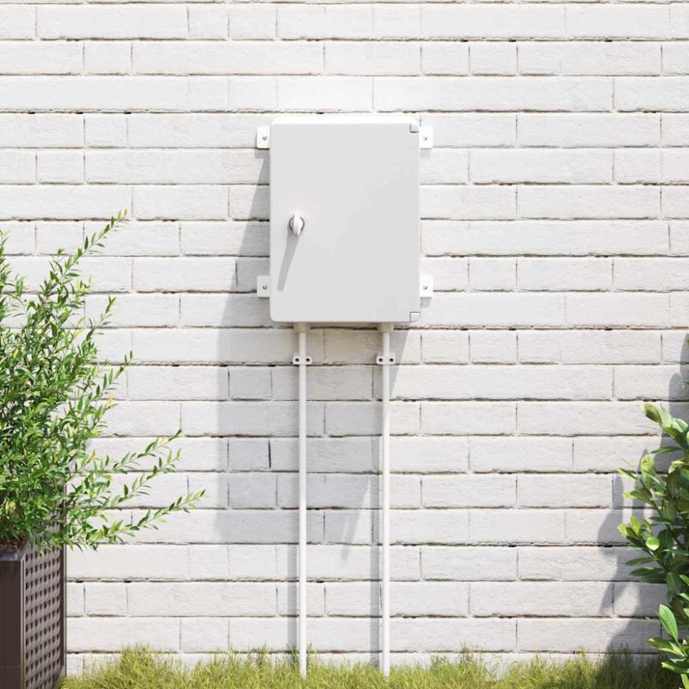 vidaXL Ντουλάπι Ελέγχου Γκρι 32 x 13 x 33 εκ ΑΒΣ Πλαστικό