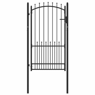 vidaXL Πύλη Φράχτη με Ακίδες EMMEN 104 x 134,5 cm Κλειδώσιμο