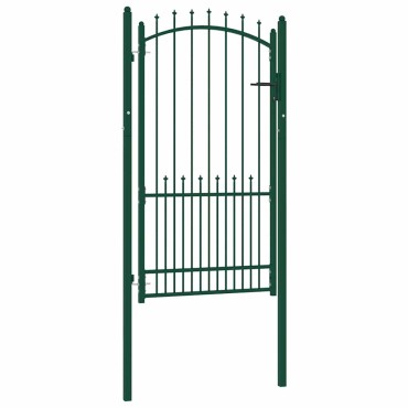 vidaXL Πύλη Φράχτη με Ακίδες EMMEN 100 x 175 cm