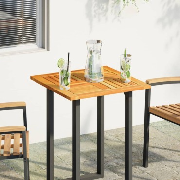 vidaXL Επιφάνεια Τραπεζιού Τετράγωνη 60x60x2cm Μασίφ Ξύλο Ακακίας 1 τεμ.