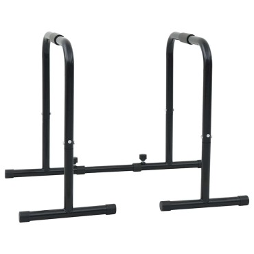 vidaXL Μπάρα Βυθίσεων Μαύρο 116 x 66 x 74,5 εκ