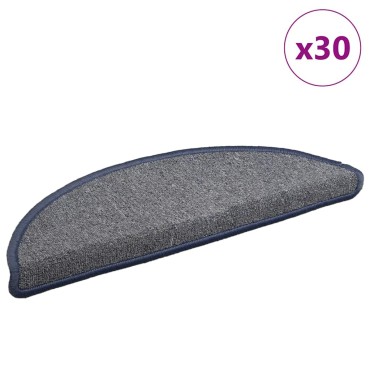 vidaXL Αυτοκόλλητα Ματ Σκαλοπατιών 30 τεμ. 56 x 17 x 3 cm Non-Slip