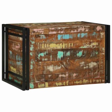 vidaXL Κουτί αποθήκευσης 80x50x50cm ανακυκλωμένο ξύλο