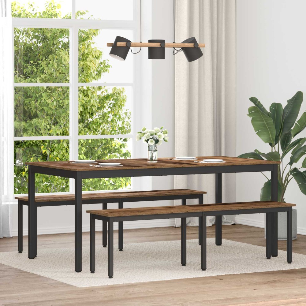 vidaXL παγκάκι Παλιό ξύλο 160x35x45cm Επεξεργασμένο Ξύλο