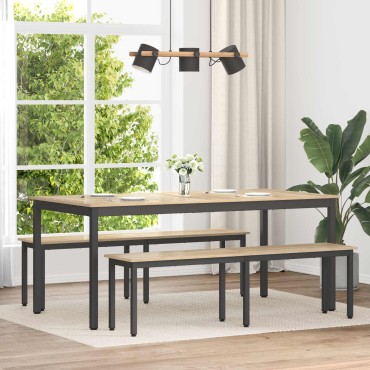 vidaXL παγκάκι Σονόμα 160x35x45cm Επεξεργασμένο Ξύλο