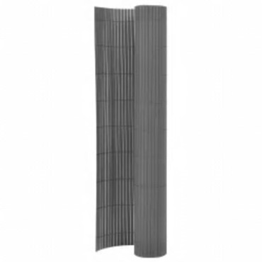 vidaXL Περίφραξη Κήπου Διπλής Όψης Γκρι 110x400cm