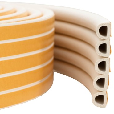 vidaXL Αυτοκόλλητη σφραγίδα παραθύρου Λευκό 12 x 10 mm 100 m