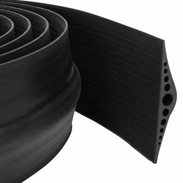 vidaXL Σφραγίδα Δαπέδου Γκαράζ 155 x 28 χιλ. 1,5 μ. EPDM Καουτσούκ