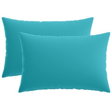 vidaXL Κάλυμμα Μαξιλαριού 2 pcs HEERLEN Τιρκουάζ 40 x 60 cm