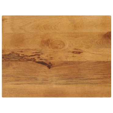 vidaXL Επιφάνεια Τραπεζιού Ορθογώνια 70x60x3,8cm Μασίφ Ξύλο Μάνγκο 1 τεμ.
