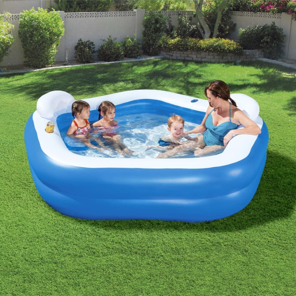 Bestway Πισίνα Family Fun Lounge  213 x 206 x 69 εκ.