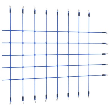 vidaXL Δίχτυ Αναρρίχησης Μπλε 200 x 150 εκ.