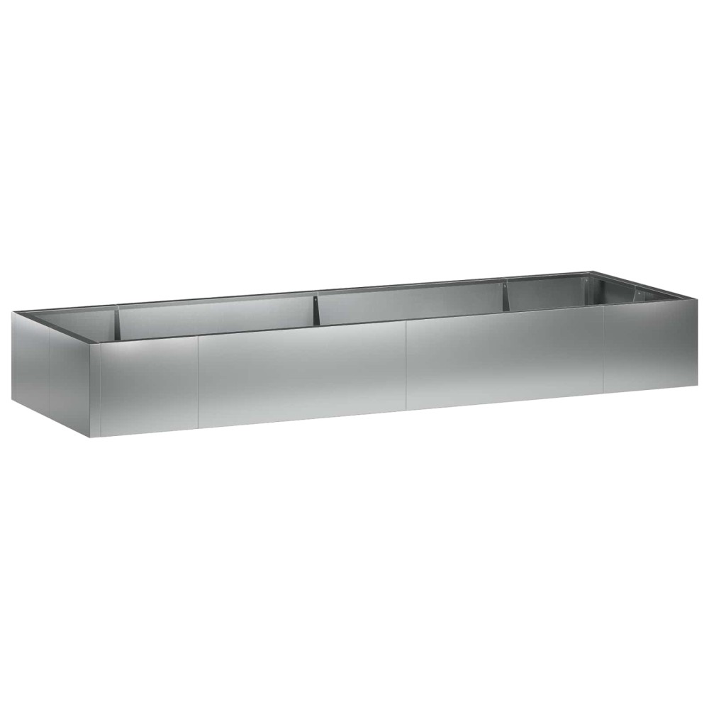 vidaXL Τοίχος Στήριξης 8 τμχ. 300 x 100 x 40 εκ. Γαλβανισμένος Χάλυβας