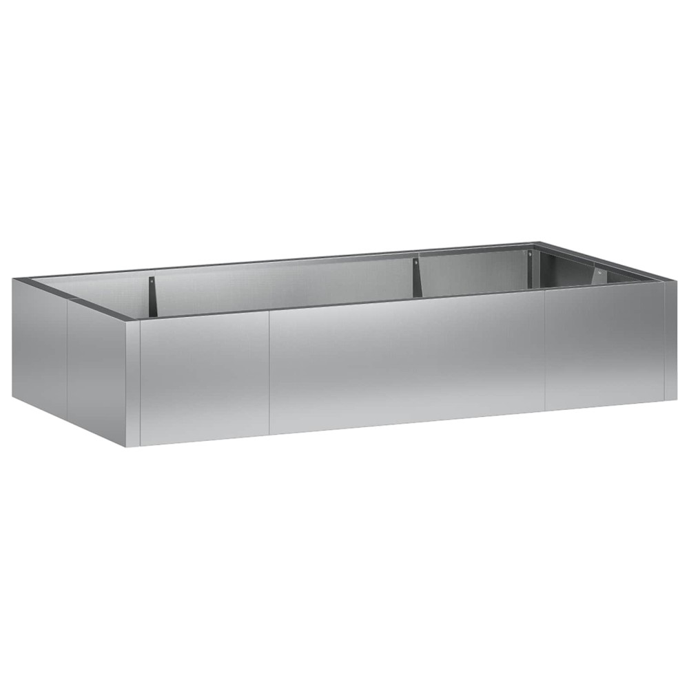 vidaXL Τοίχος Στήριξης 6 τμχ. 200 x 100 x 40 εκ. Γαλβανισμένος Χάλυβας