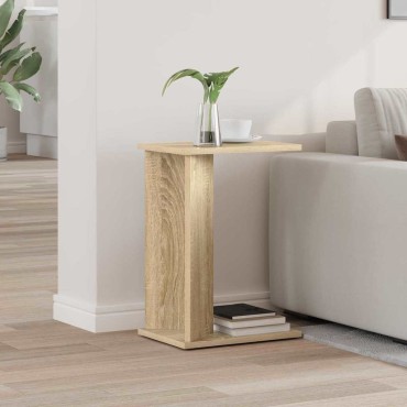 vidaXL End Table Δρύς Sonoma 35x25x50cm Επεξεργασμένο Ξύλο
