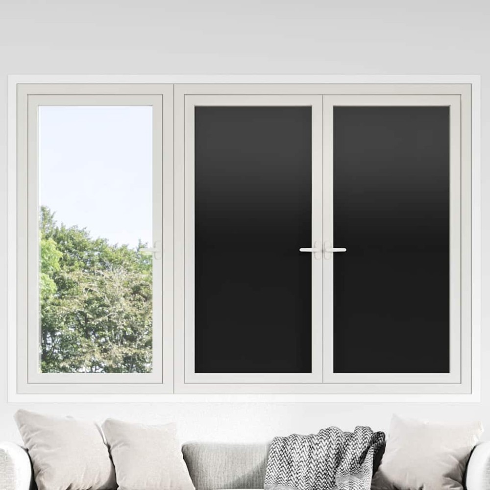 vidaXL Στατική μεμβράνη για παράθυρα 90 x 1000 cm PVC