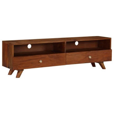 vidaXL Έπιπλο Τηλεόρασης 140x30x40cm από Μασίφ Ανακυκλωμένο Ξύλο