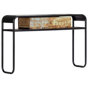 vidaXL Τραπέζι Κονσόλα 118x30x75cm από Μασίφ Ανακυκλωμένο Ξύλο 1 τεμ.