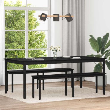 vidaXL Τραπεζαρίες 200x100x75cm Επεξεργασμένο Ξύλο Ορθογώνιος