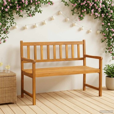 vidaXL Παγκάκι κήπου 2-Αριθμός καθισμάτων 110x55x90 εκ 1 τεμ.