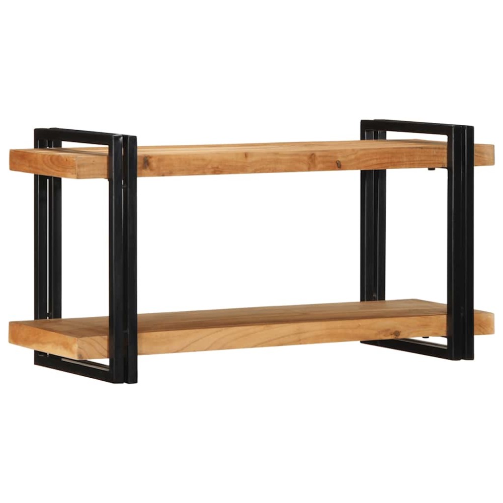 vidaXL Ράφι τοίχου 90x33x45cm μασίφ ξύλο ακακίας