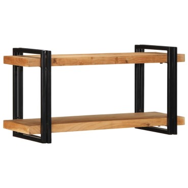 vidaXL Ράφι τοίχου 90x33x45cm μασίφ ξύλο ακακίας