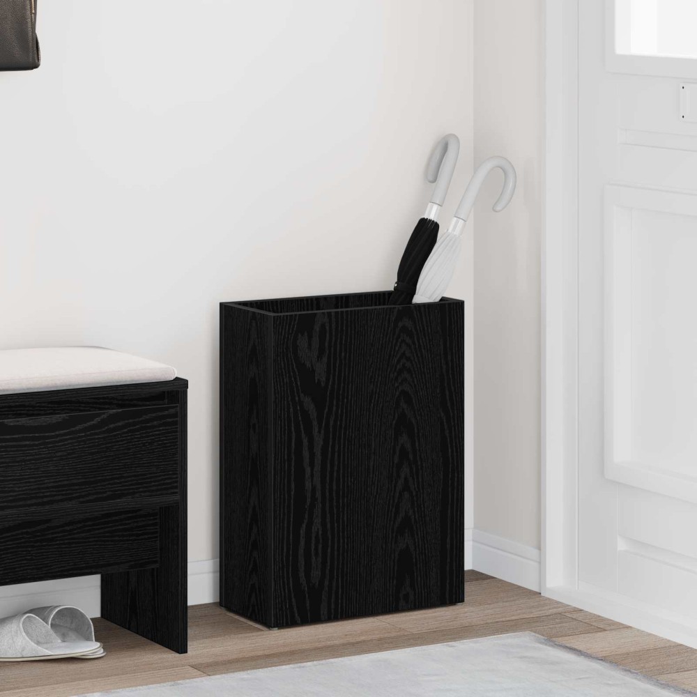 vidaXL Σχέδιο & βάση αποθήκευσης Μαύρη Οξυά 40 x 20 x 55,5 εκ