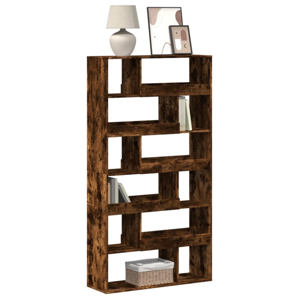 vidaXL Βιβλιοθήκη Καπνιστή Δρυς 100x33x187,5cm από Επεξεργασμένο Ξύλο 1 τεμ. vidaXL Βιβλιοθήκη Καπνιστή Δρυς 100x33x187,5cm από Επεξεργασμένο Ξύλο 1 τεμ.