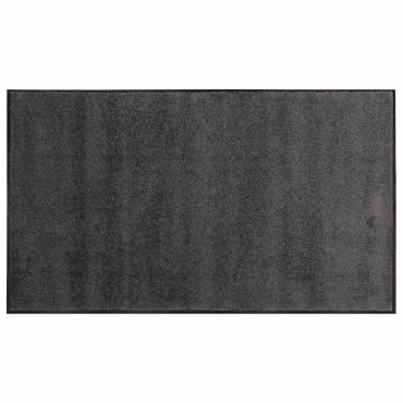 vidaXL Χαλάκι Εξώπορτας Ανοιχτό γκρι 400 x 120 cm 100% Πολυαμίδιο