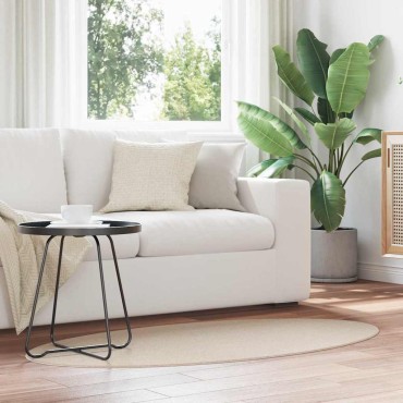 vidaXL Χαλί HUARTE Μπεζ 80x150cm 100% Πολυεστέρας