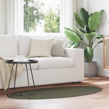 vidaXL Χαλί HUARTE Δασώδες Πράσινο 80x150cm 100% Πολυεστέρας