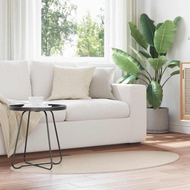 vidaXL Χαλί HUARTE Μπεζ 80x150cm Πολυεστέρας