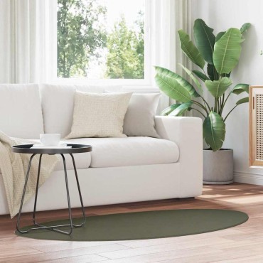 vidaXL Χαλί HUARTE Δασικό Πράσινο 80x150cm Πολυεστέρας