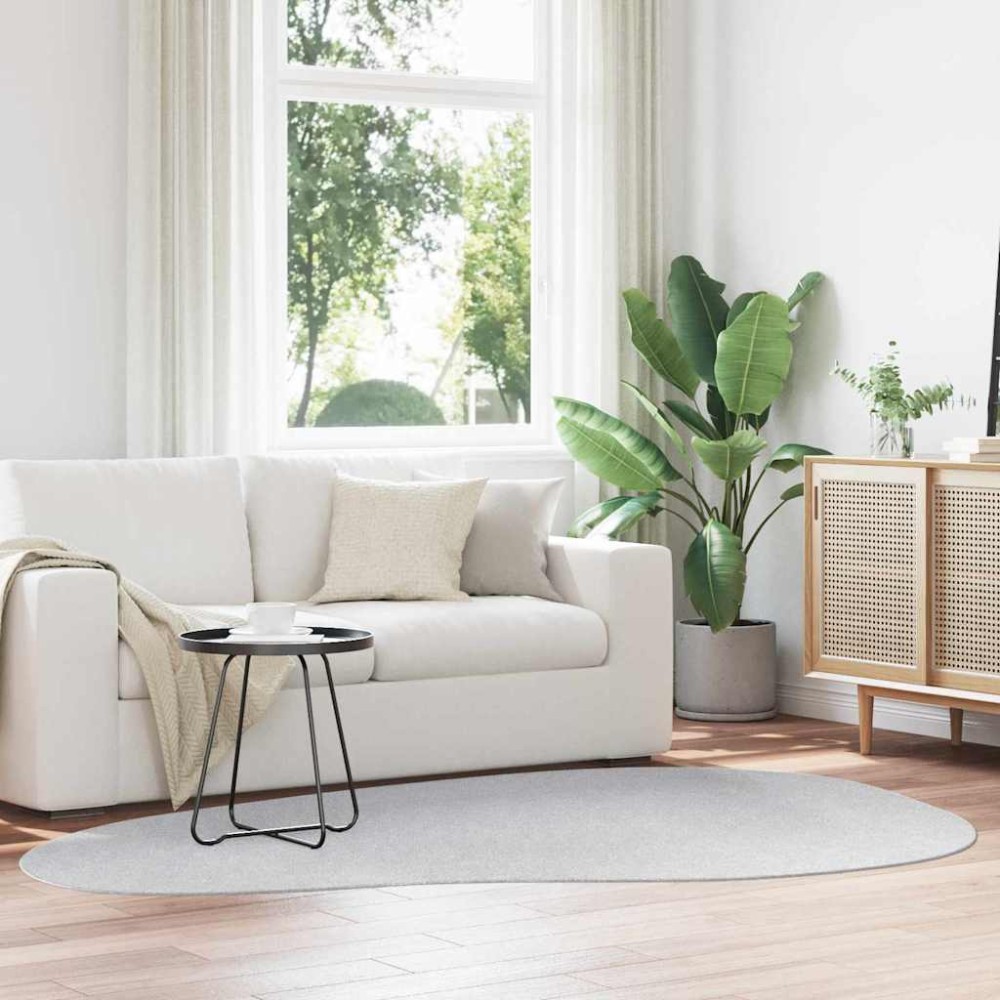 vidaXL Χαλί HUARTE Γκρι 160x230cm Πολυεστέρας