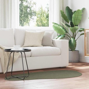 vidaXL Χαλί HUARTE Δασικό Πράσινο 80x150cm Πολυεστέρας