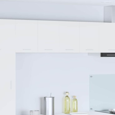 vidaXL Κρεμαστό ντουλάπι Λευκό 60x31x40cm Επεξεργασμένο Ξύλο