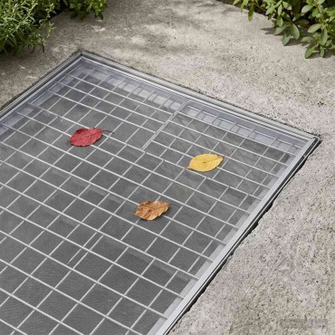 vidaXL Κάλυμμα φωτεινής σήραγγας με κλιπ 2 τμχ. 70x130cm Αλουμίνιο