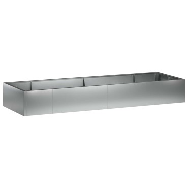 vidaXL Τοίχος Στήριξης 8 τμχ. 300 x 100 x 30 εκ. Γαλβανισμένος Χάλυβας