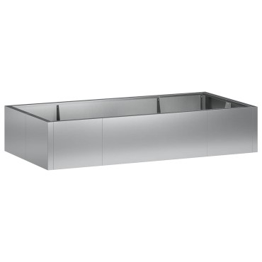 vidaXL Τοίχος Στήριξης 6 τμχ. 200 x 100 x 50 cm Γαλβανισμένος Χάλυβας