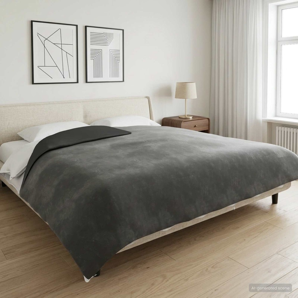 vidaXL Βάρος Κουβέρτα Ανθρακί 200 x 200 cm 9 kg 100% Βαμβάκι 205T