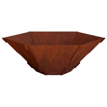 vidaXL Φωτιά Σκ rusty Ατσάλι Σκληρυθέν στον Αέρα