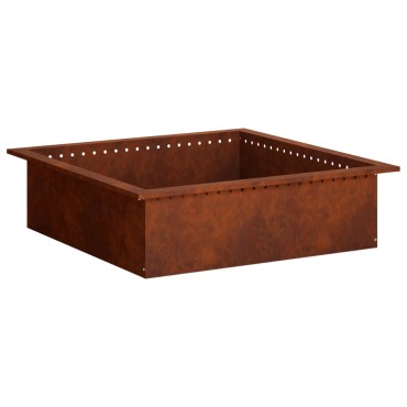 vidaXL Δαχτυλίδι φωτιάς Σκ rusty Ατσάλι Σκληρυθέν στον Αέρα