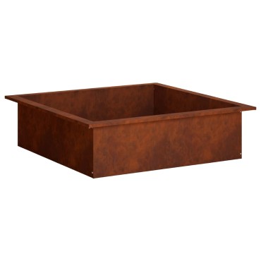 vidaXL Δαχτυλίδι φωτιάς Σκ rusty Ατσάλι Σκληρυθέν στον Αέρα